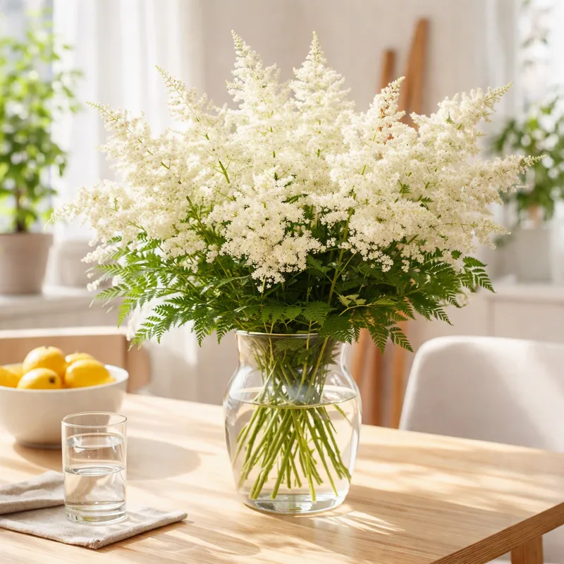 Astilbe - vit - bild 2