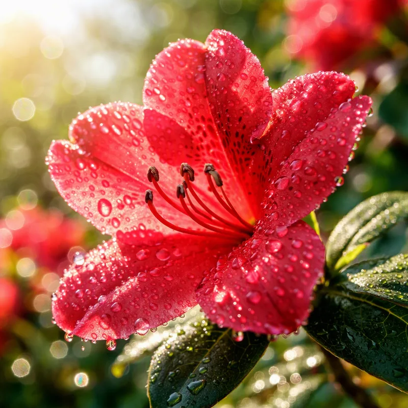 Azalea - röd