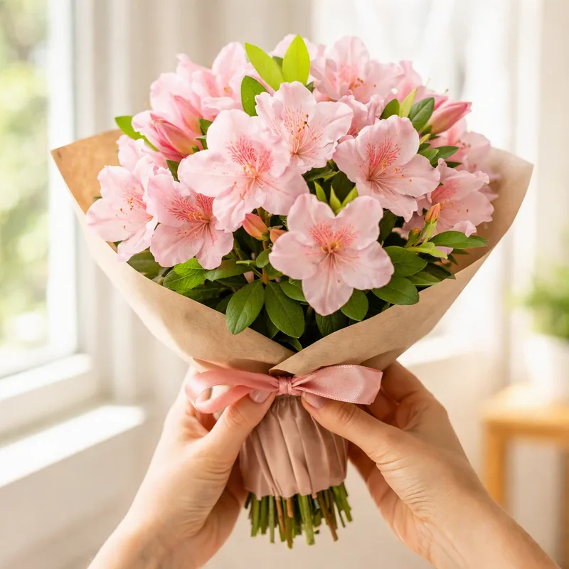 Azalea - rosa - bild 3