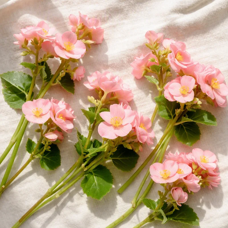 Begonia - rosa - bild 4
