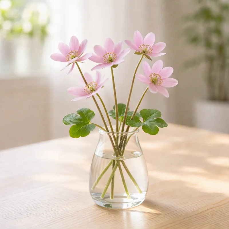 Blåsippa - rosa - bild 2