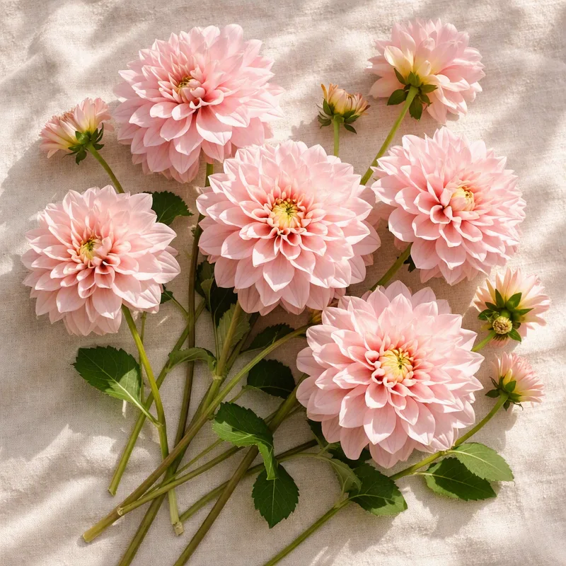 Dahlia - rosa - bild 4