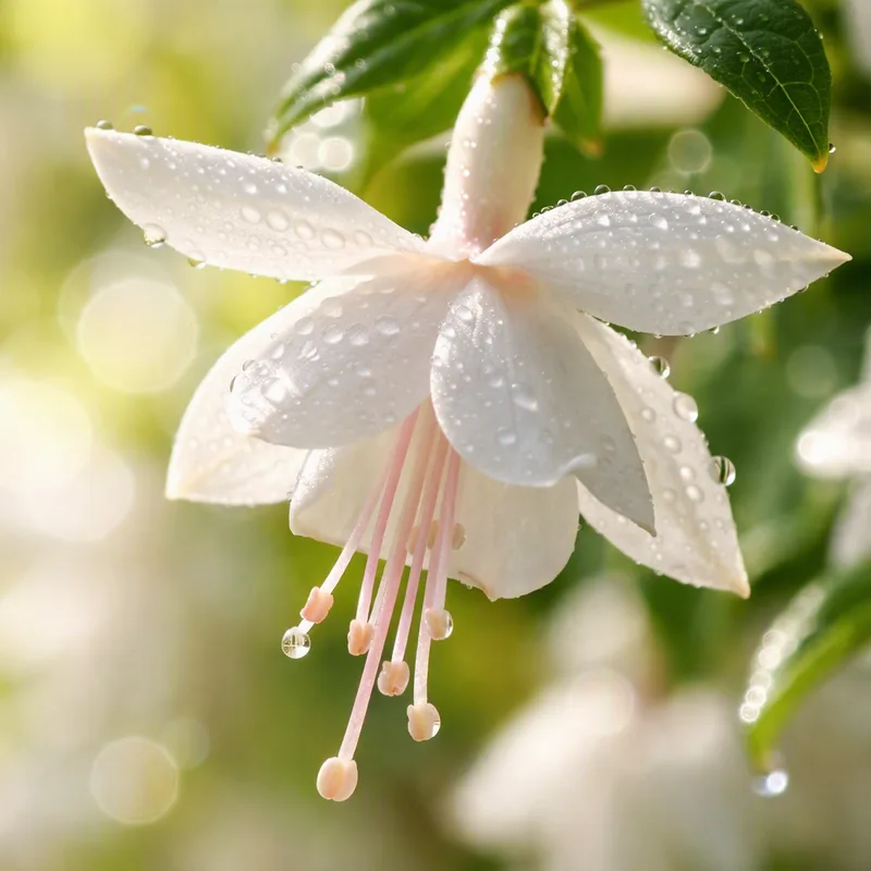 Fuchsia - vit