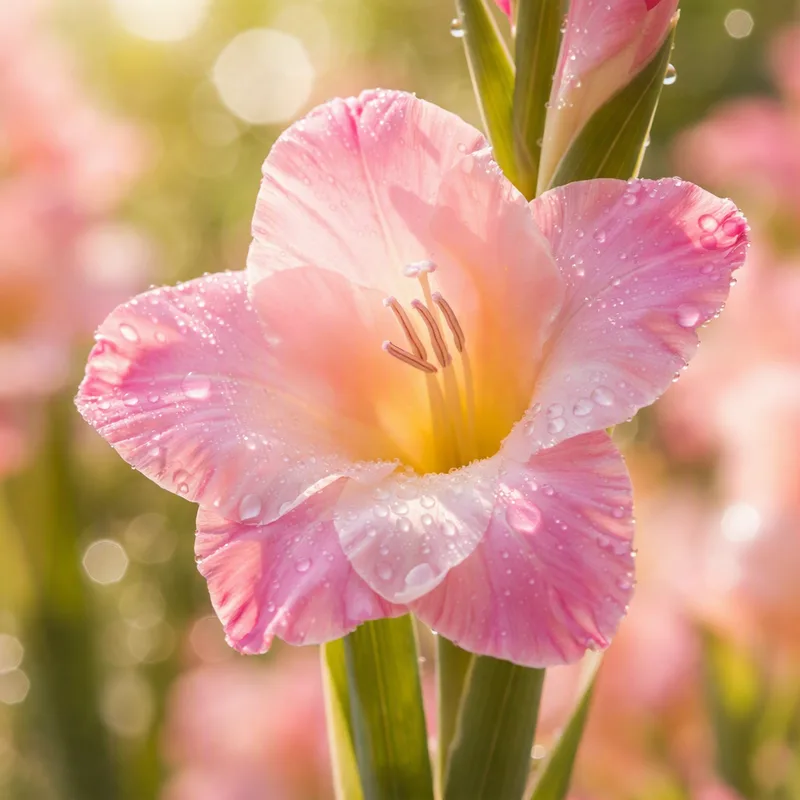 Gladiolus - rosa
