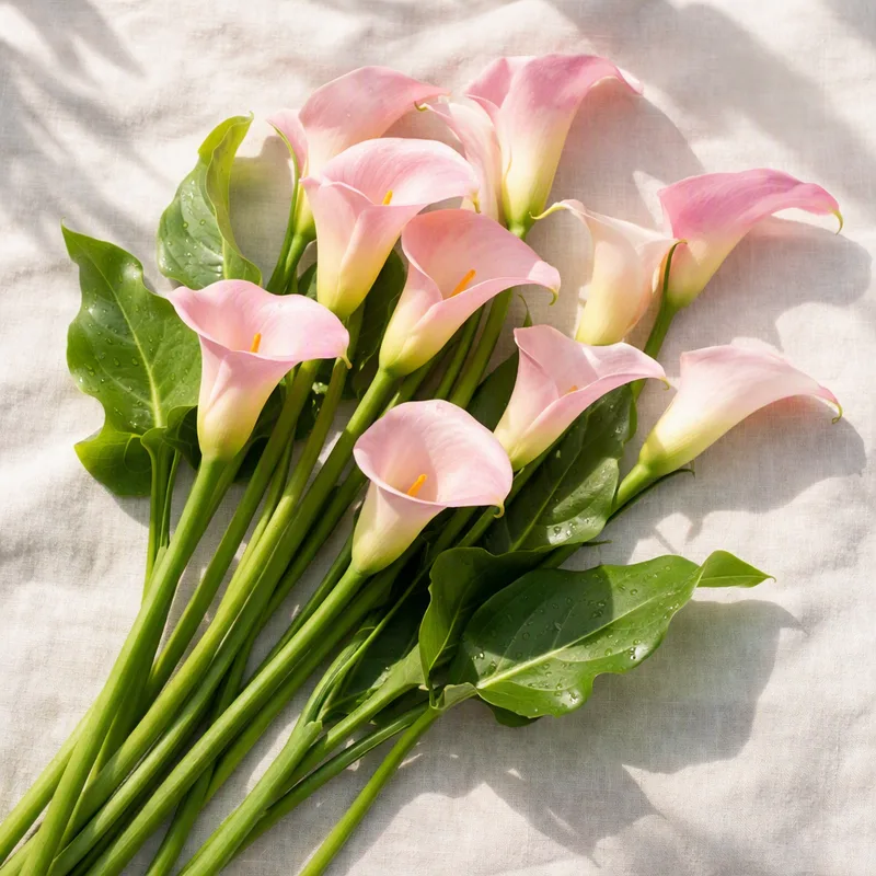 Kalla (calla) - rosa - bild 4