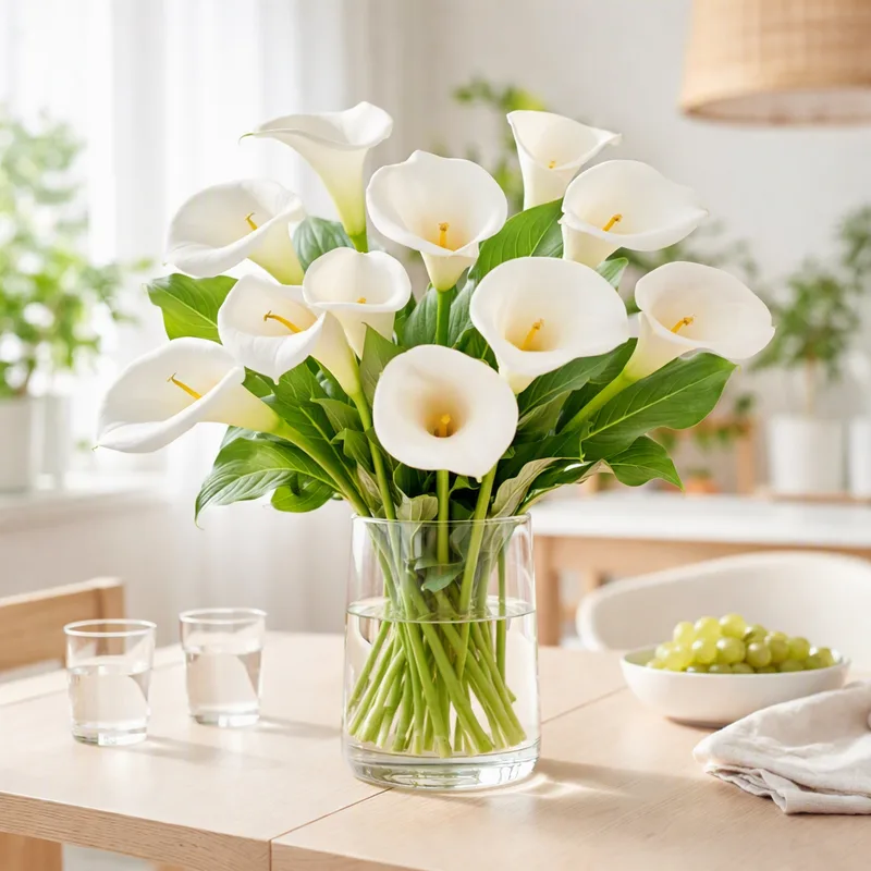 Kalla (calla) - vit - bild 2