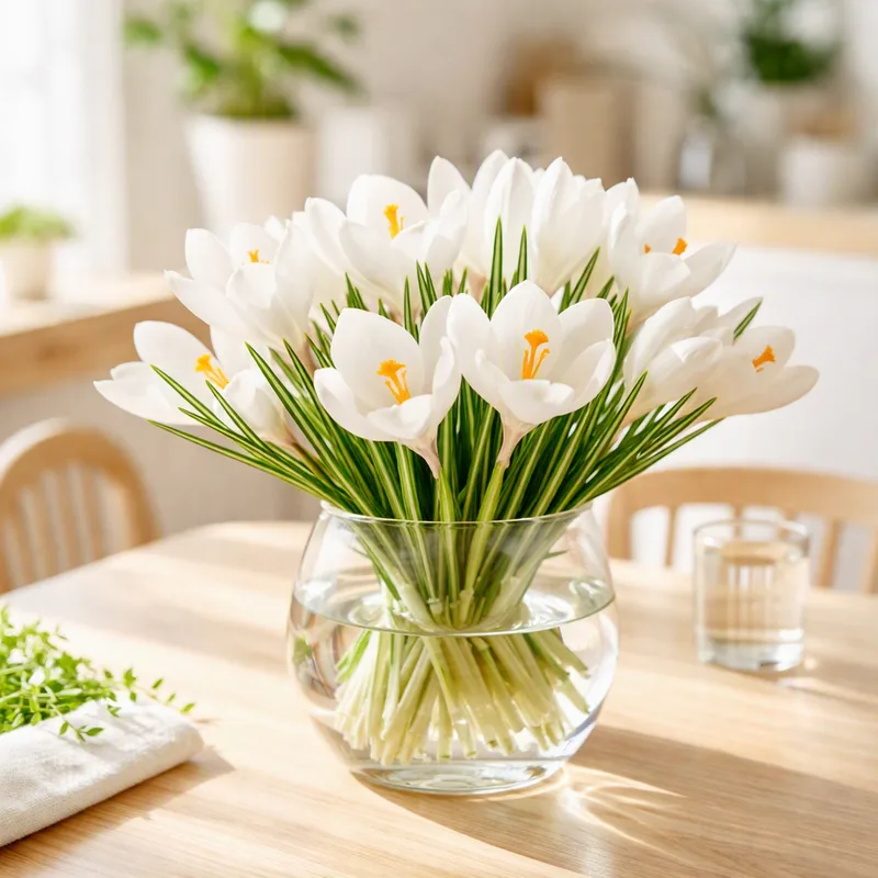 Krokus - vit - bild 2