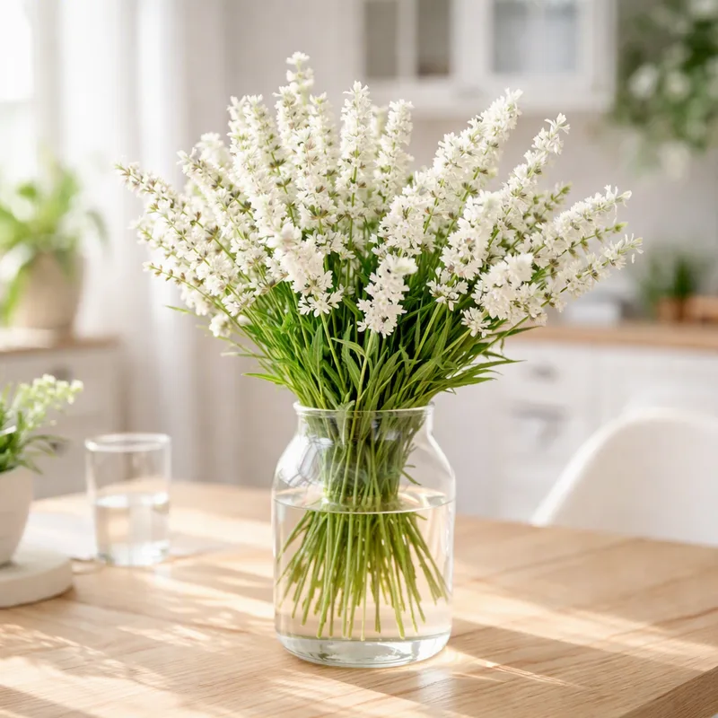 Lavendel - vit - bild 2