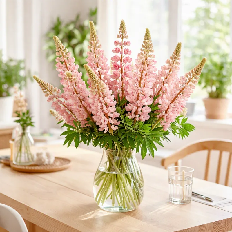 Lupin - rosa - bild 2