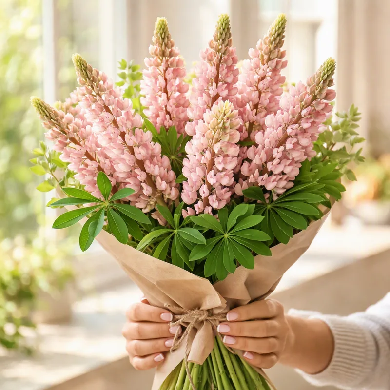 Lupin - rosa - bild 3
