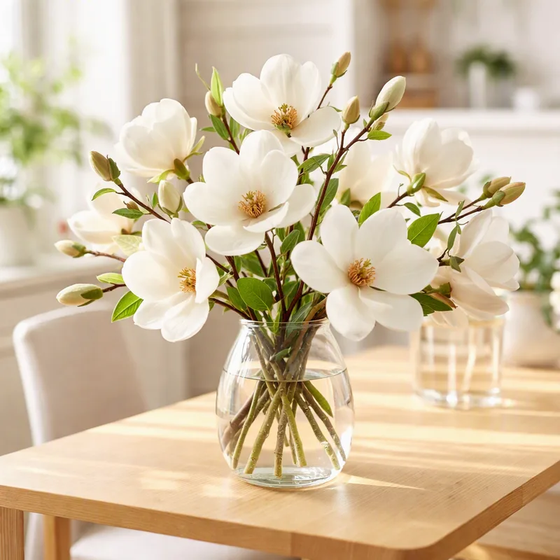 Magnolia - vit - bild 2