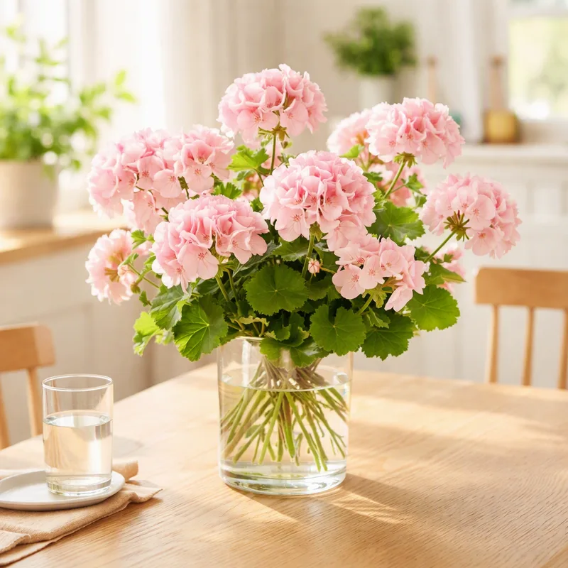 Pelargon - rosa - bild 2