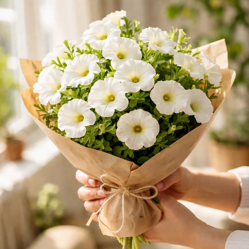 Petunia - vit - bild 3