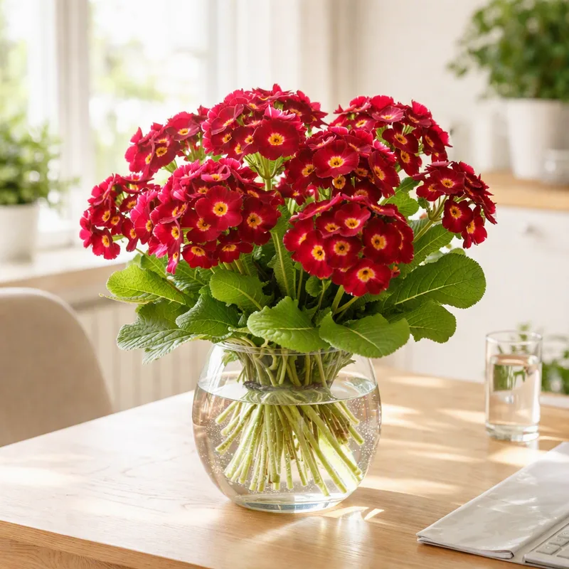 Primula - röd - bild 2
