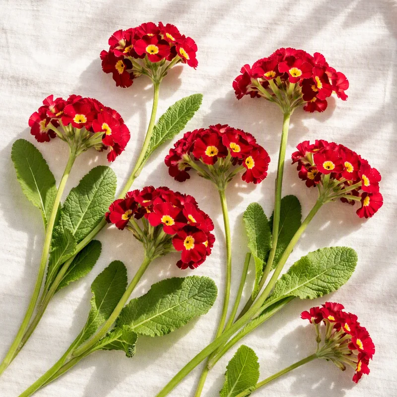 Primula - röd - bild 4