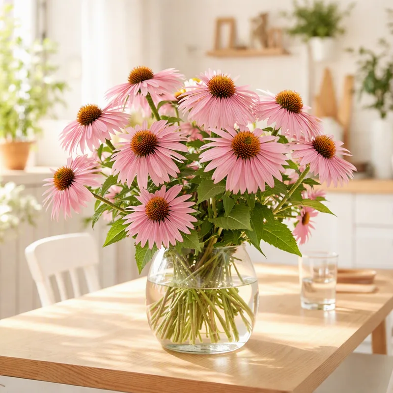 Röd solhatt - rosa - bild 2