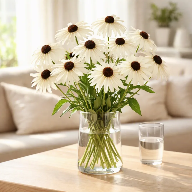 Rudbeckia - vit - bild 2