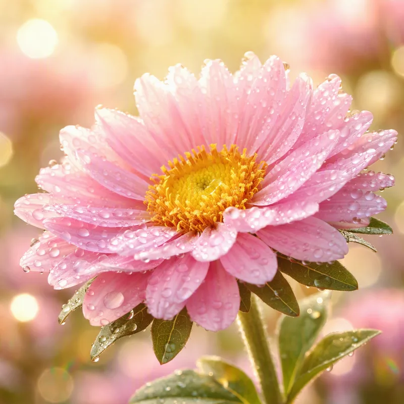 Sommaraster - rosa
