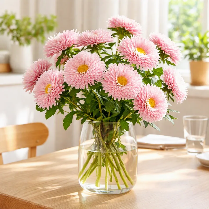 Sommaraster - rosa - bild 2