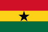 Ghanas flagga